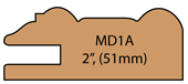 Allstyle Cabinet Doors: Miter Profile MD1A(51mm)